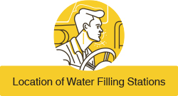 Website link button with icons Location 250x135pixels